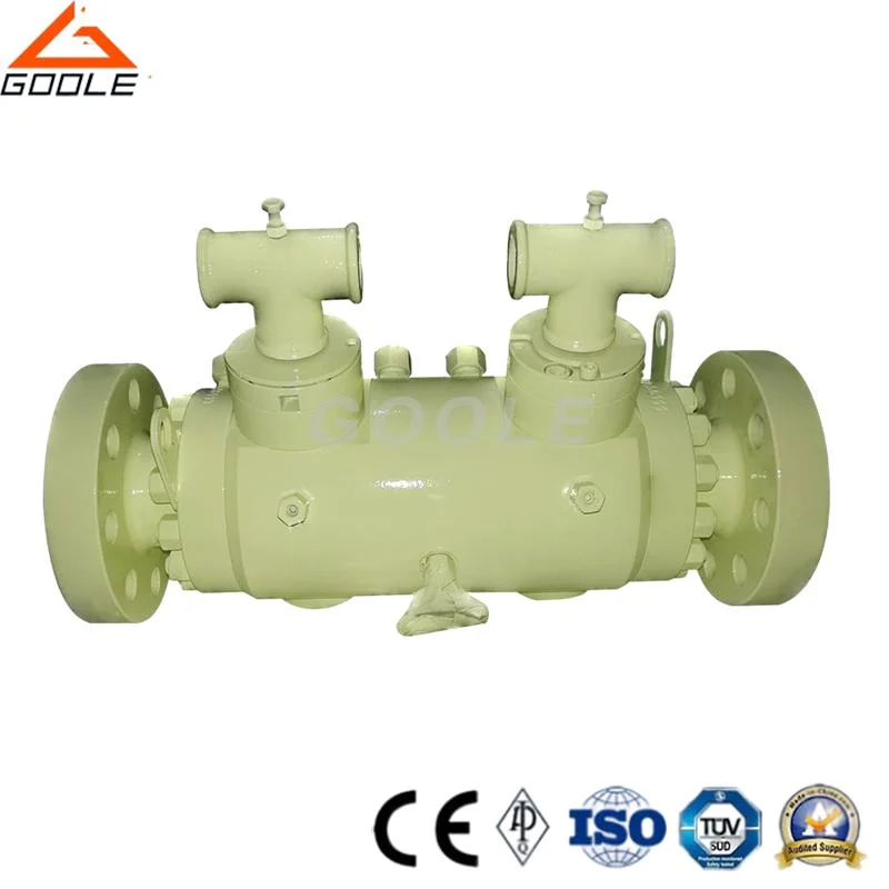 Flanged Ends Floating Type Double Block &amp; Bleed Ball Valve / Dbb Valve
