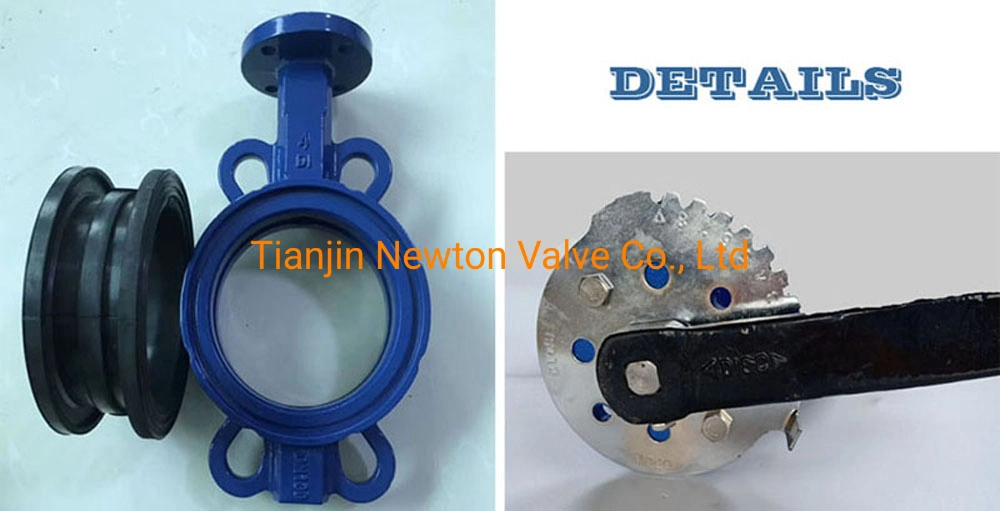 D371X Cast Steel Wafer Butterfly Valve with Gear Operation for Fire Pipe Manual on-off Valve Competitive Price Good Quality Wafer Butterfly Valve with Pneumatic