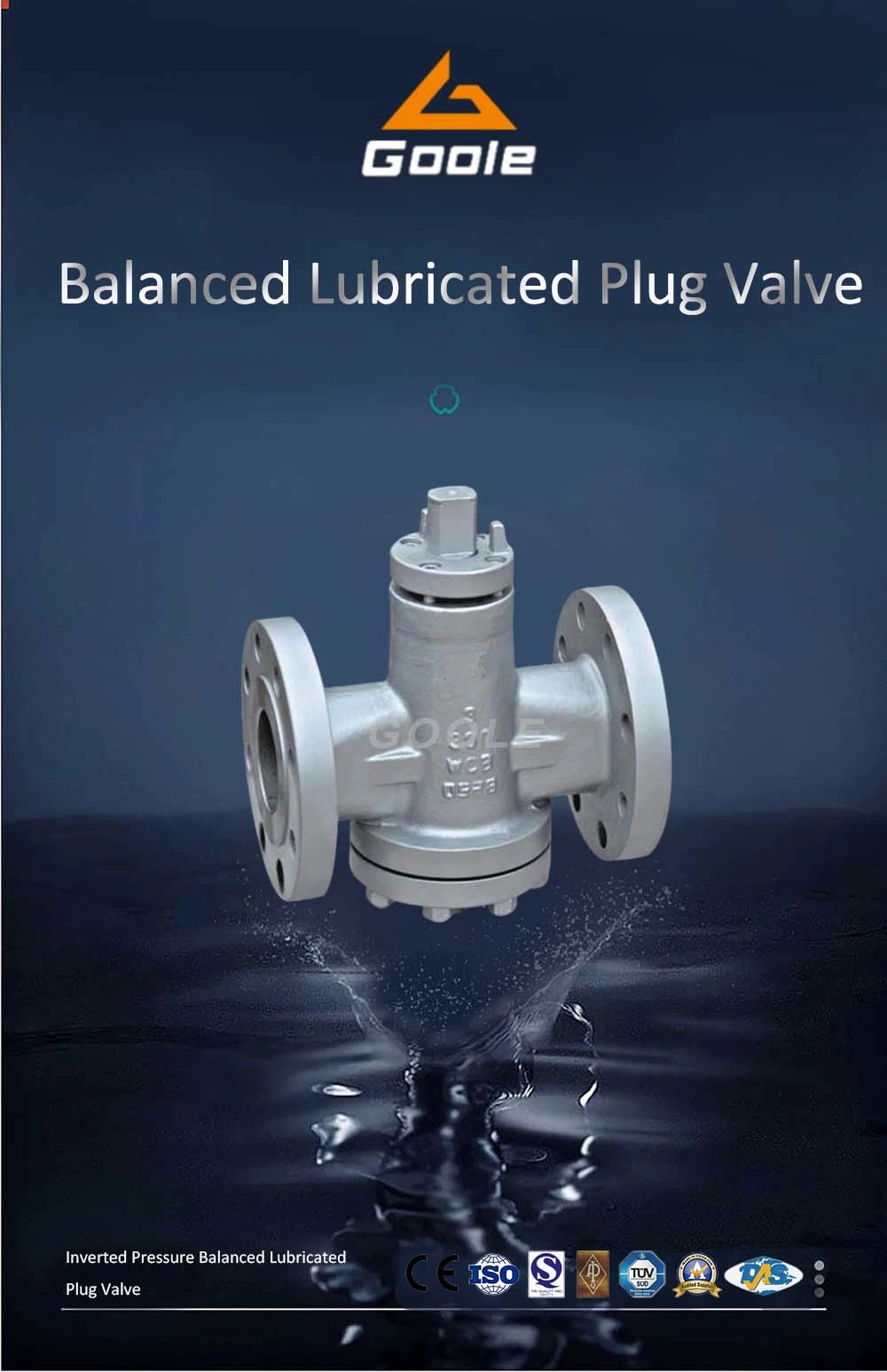 Inverted Pressure Balanced Lubricated Plug Valve (GAX47F)
