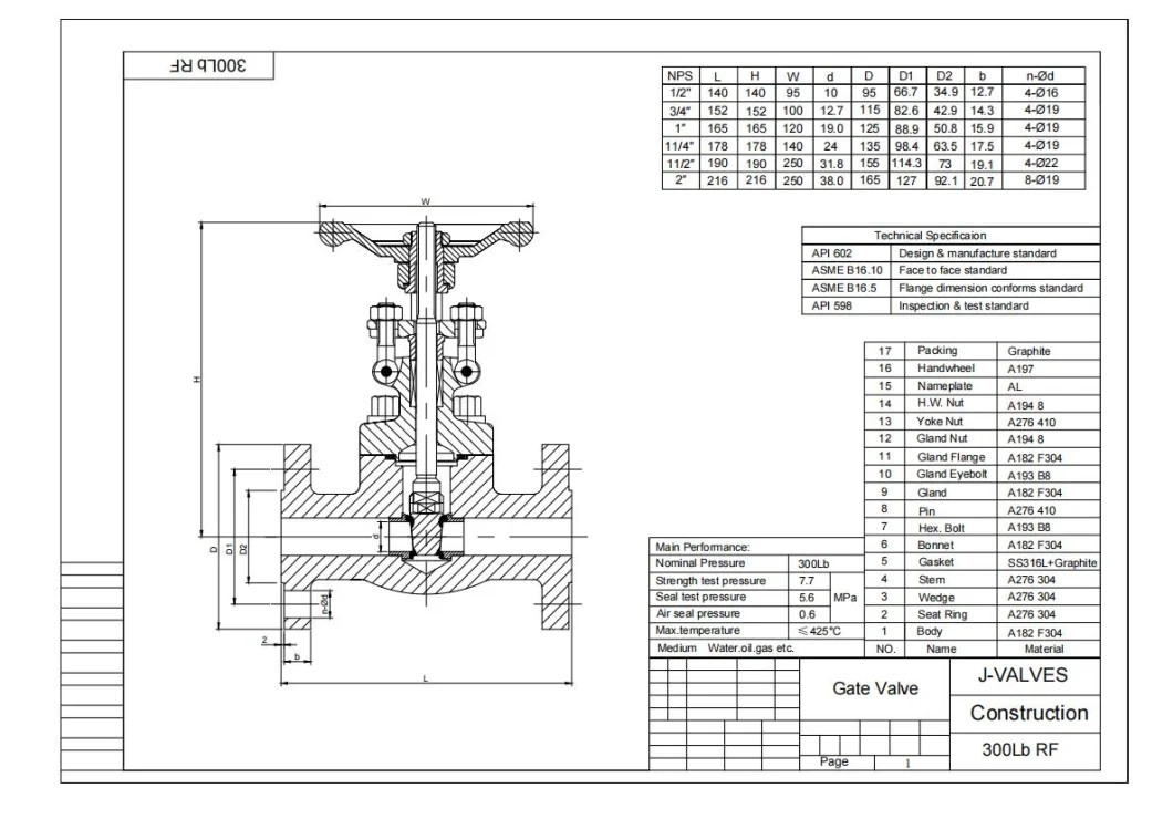 Stainless Steel/Carbon Steel/A105/FL2/F11/F22/F5/F304/F316/F321 Flange &amp; Thread &amp; Butt Weld &amp; Socket Weld Forged Steel Check Globe Gate Valve