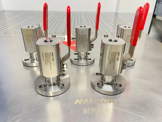 Nailok Brand Instrument Valve 2 Ball Type Dbb Double Block & Bleed Valve 2 Inch Class 600 RF 
