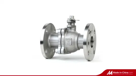 Special Alloy Ss2507/Ss2205/904L/C95800 Split Body Stainless Steel Full Bore Flanged Ball Valve