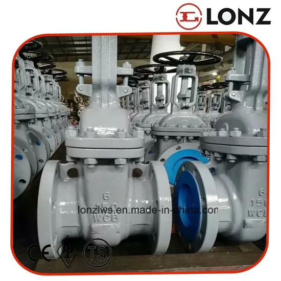 API Carbon Steel Wcb Flanged Rising Stem Gate Valve 