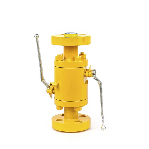 Double Block and Bleed Lever Operated/Trunnion Dbb Ball Valve 