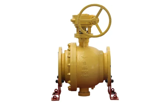 Butt Welded Dbb Pn100 Bare Shaft A105 Ball Valve 